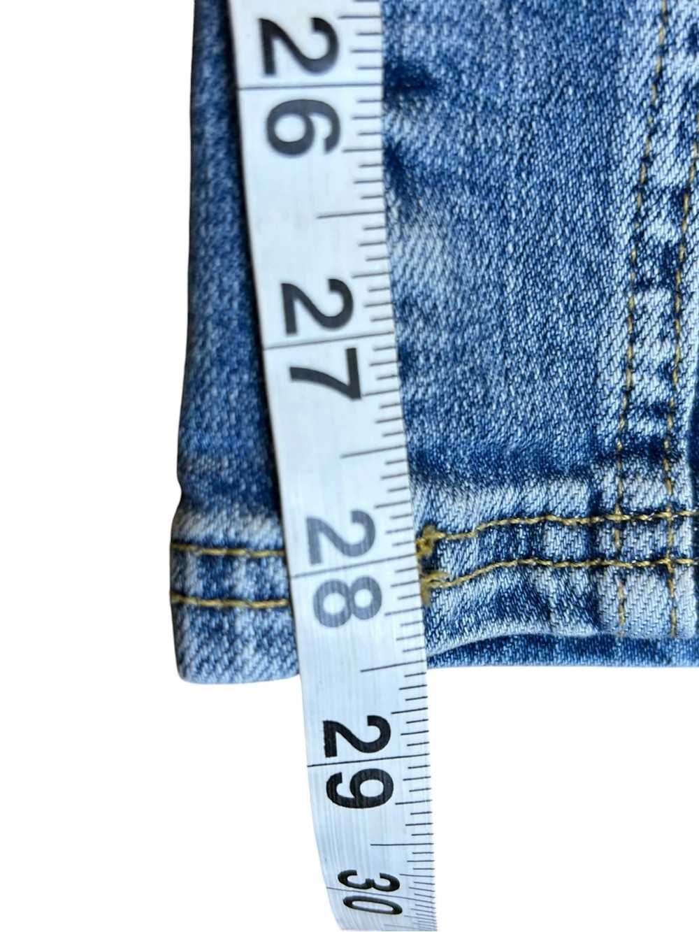 PILCRO Wanderer Mid-Rise Relaxed Jeans Blue Size 28 Utility - Picture 12 of 14